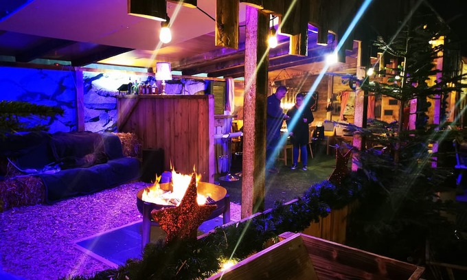 Sankt Margrethen House | Swiss Army Camping Night