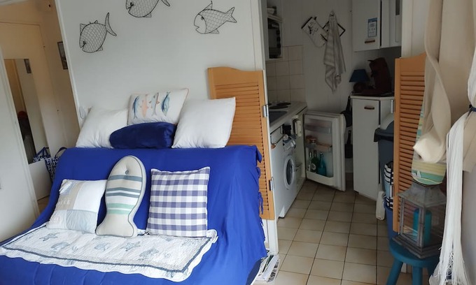 Cabourg Apartment | Charming garden for two 450 m from the sea