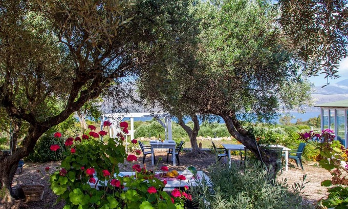 Kouvalata Apartment | Kefalonia Cozy Nest - SeaView & Garden Getaway!