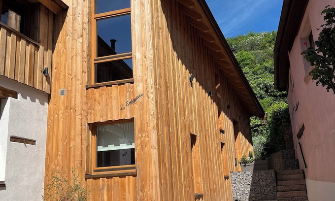 Turckheim House | Brand side: Extension. A completely original, modern and unique wooden house