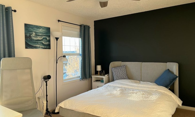 Airdrie House | Entire Living Room and Bedrooms