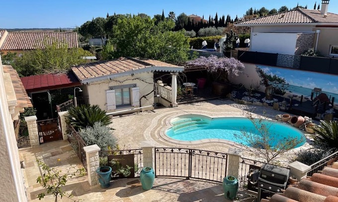 Puimisson Villa | Villa Le Rossignol - up to 9 people