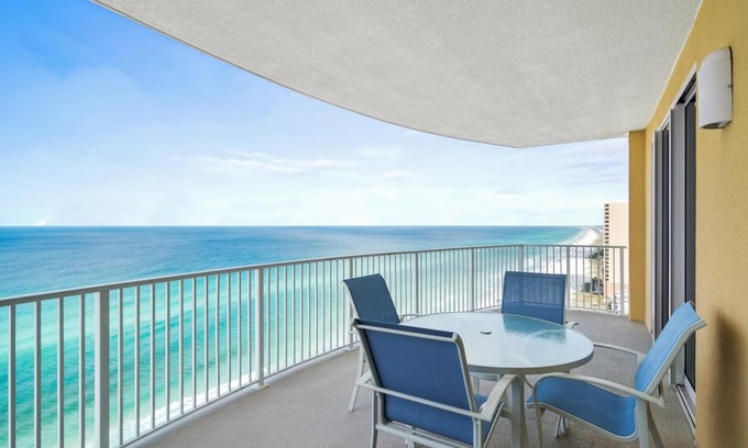 West Panama City Beach Condo | Emerald Isle 1901 - Beachfront, Pools, Dedicated Parking Spot, Hot Tub, Sleeps 6